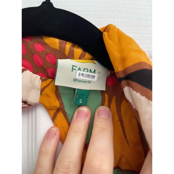 FARM RIO Colorful Sunflowers Midi Dress - Picture 6 of 11